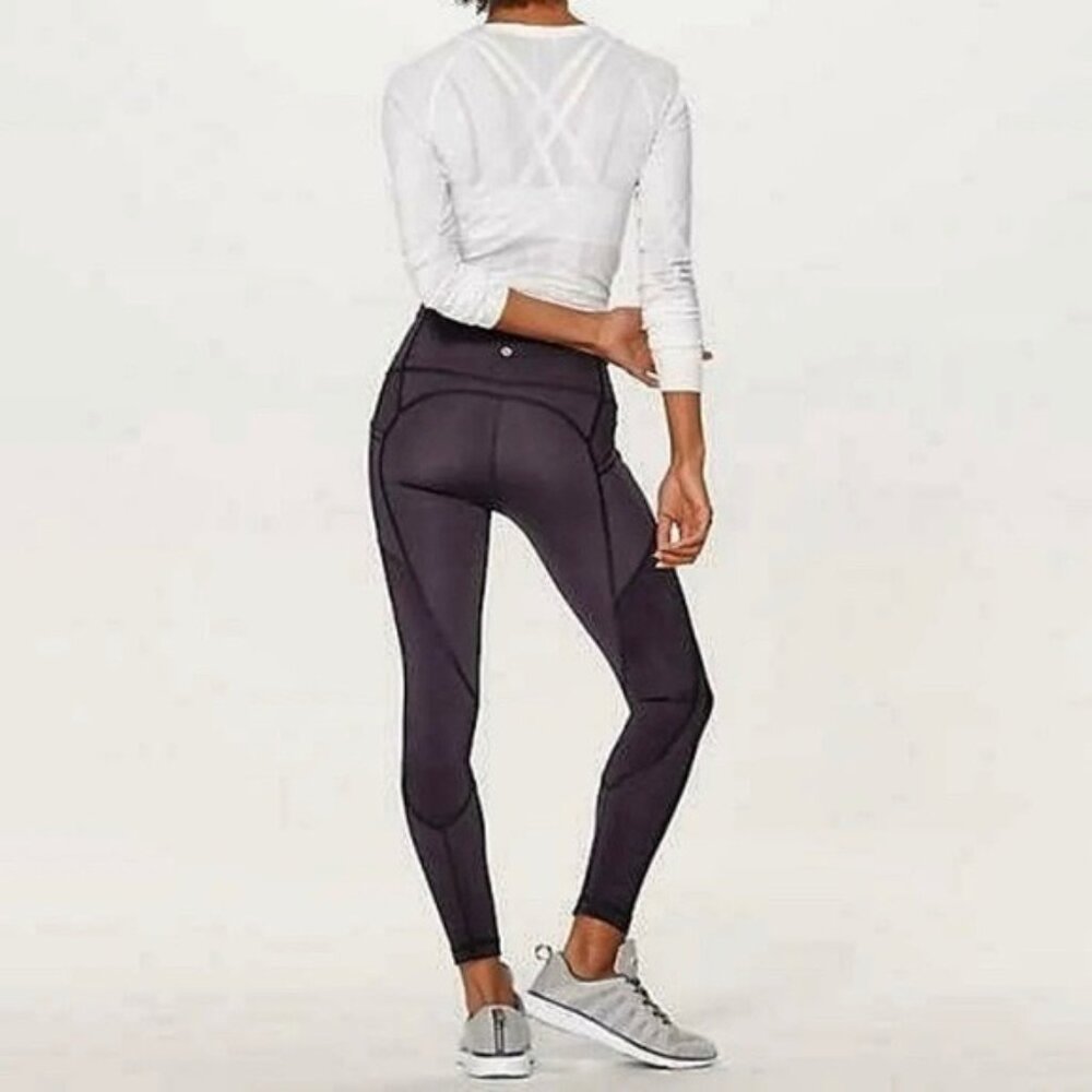 Lululemon All The Right Places Pant II (28")Boysenberry Sz 4 Athletic Athleisure